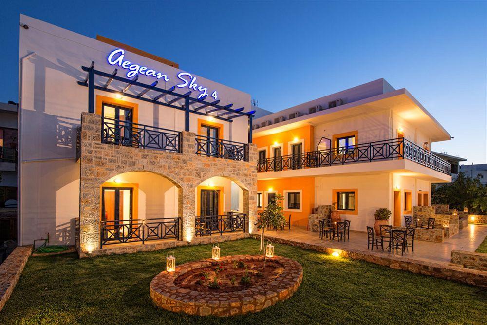 Aegean Sky Hotel-Suites Malia Buitenkant foto