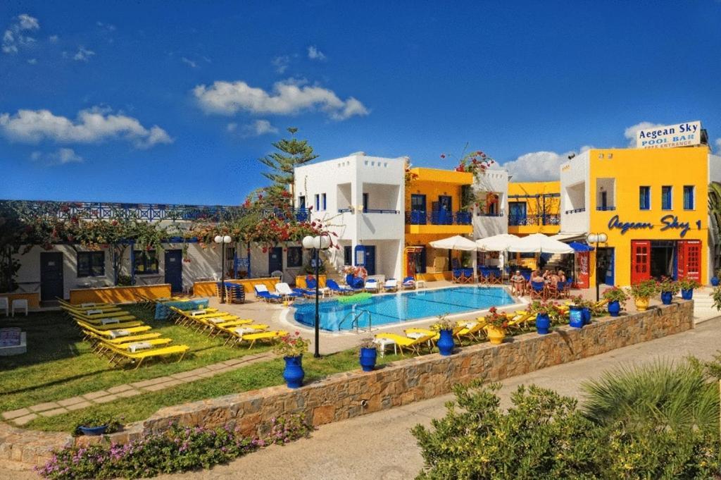 Aegean Sky Hotel-Suites Malia Buitenkant foto