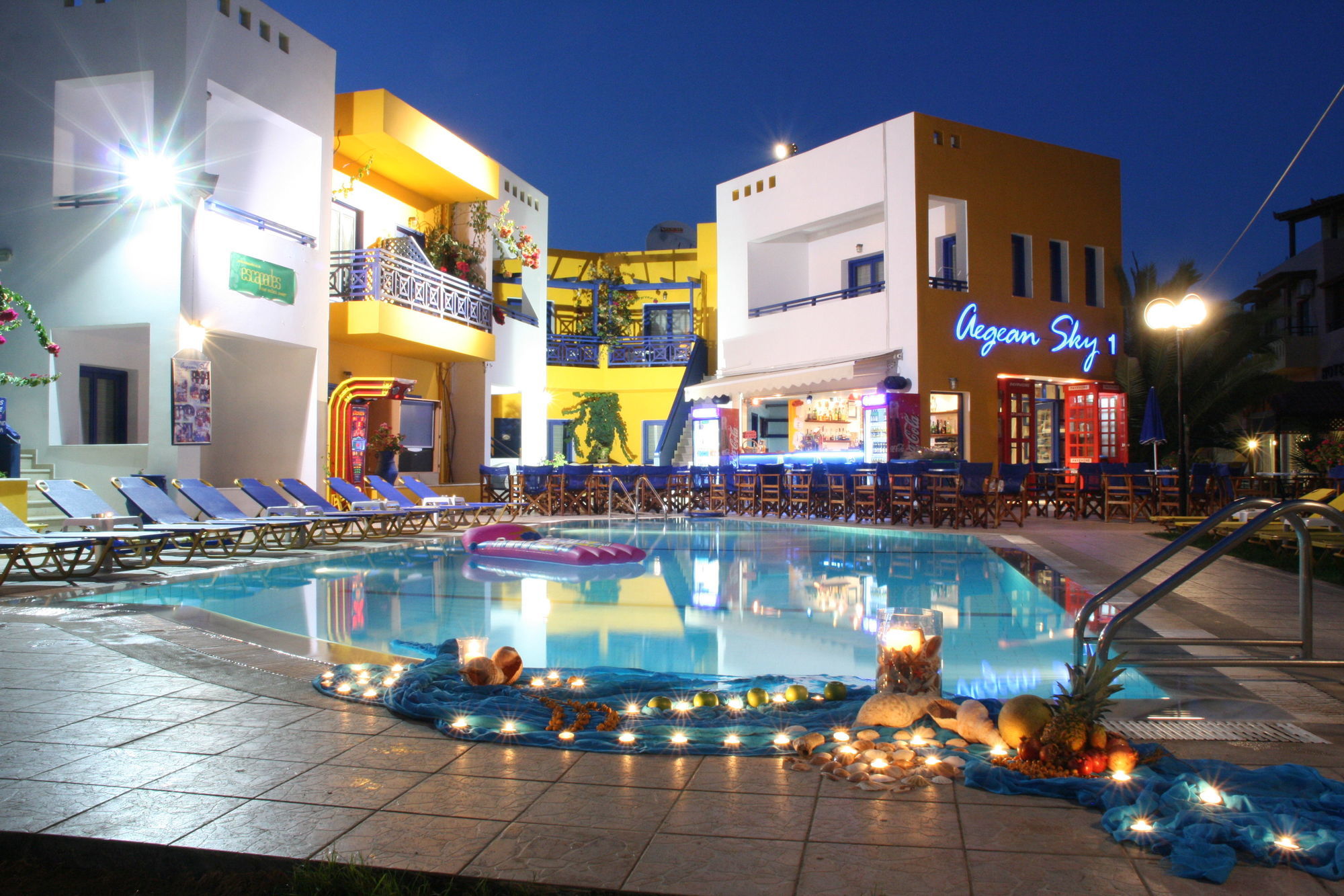 Aegean Sky Hotel-Suites Malia Buitenkant foto